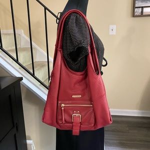 Michae Kors Hobo Purse, Red